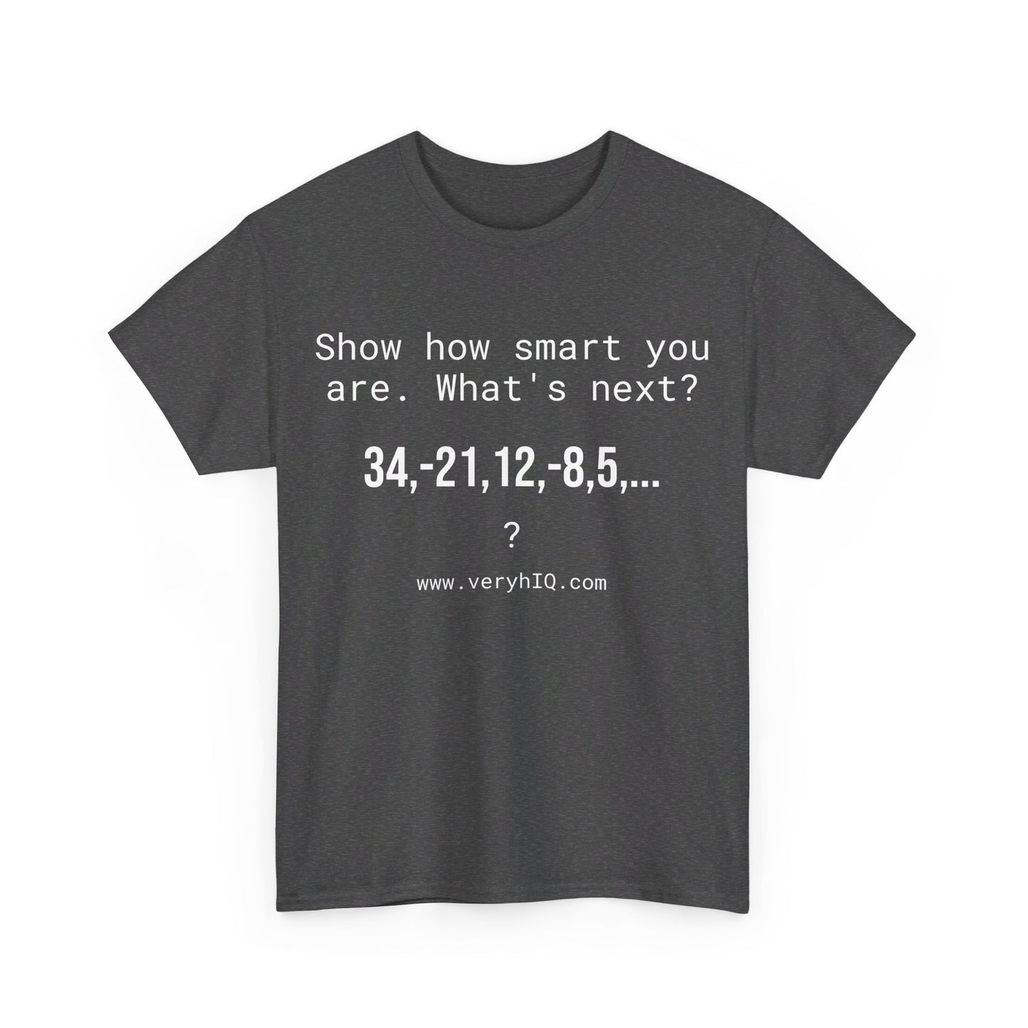 Show how smart you are. 34,-21,12,-8,5,...