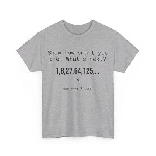 Show how smart you are. 1,8,27,64,125,...