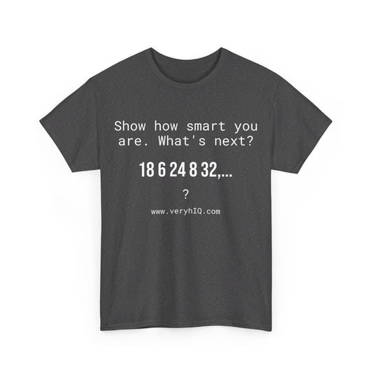 Show how smart you are. 18 6 24 8 32,...