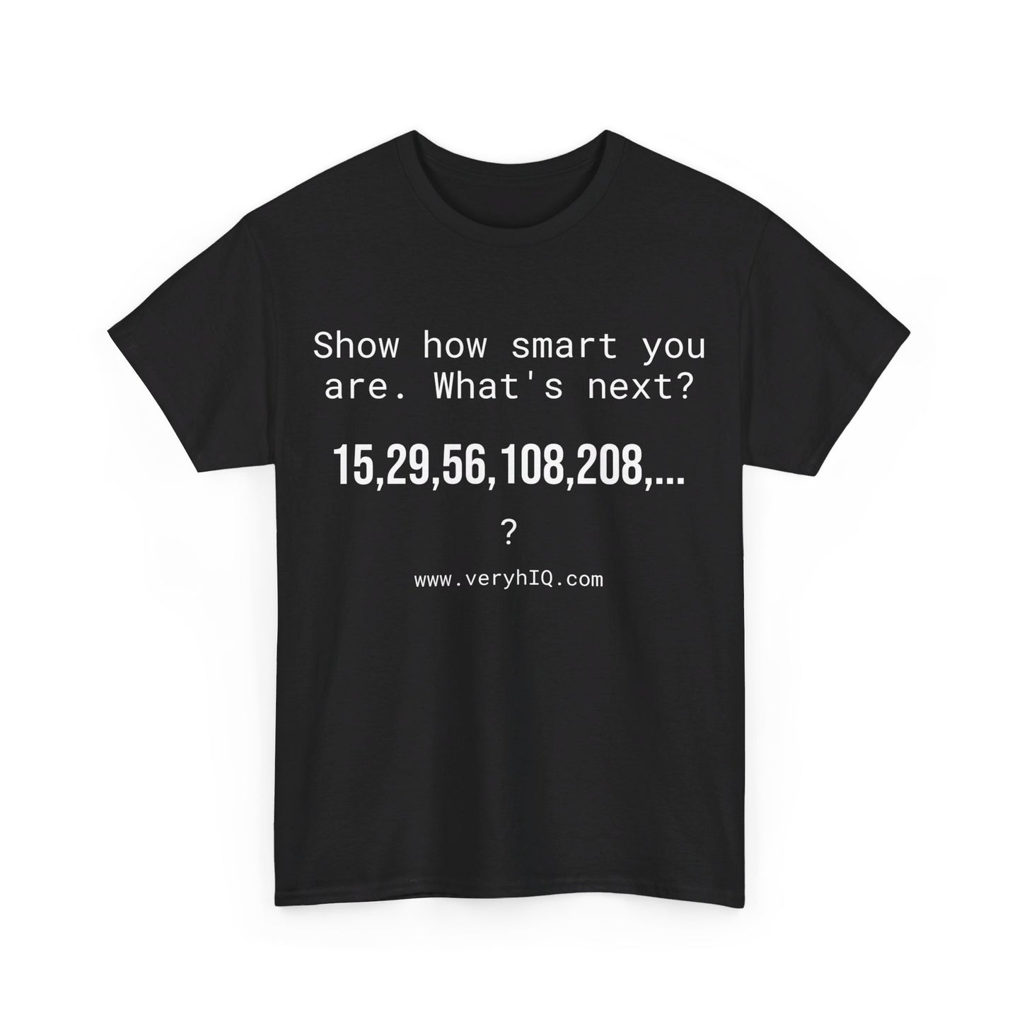 Show how smart you are. 15,29,56,108,208,...