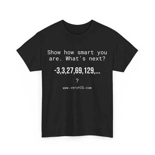 Show how smart you are. -3,3,27,69,129,...